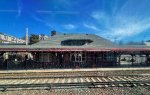 Metro North station from the train